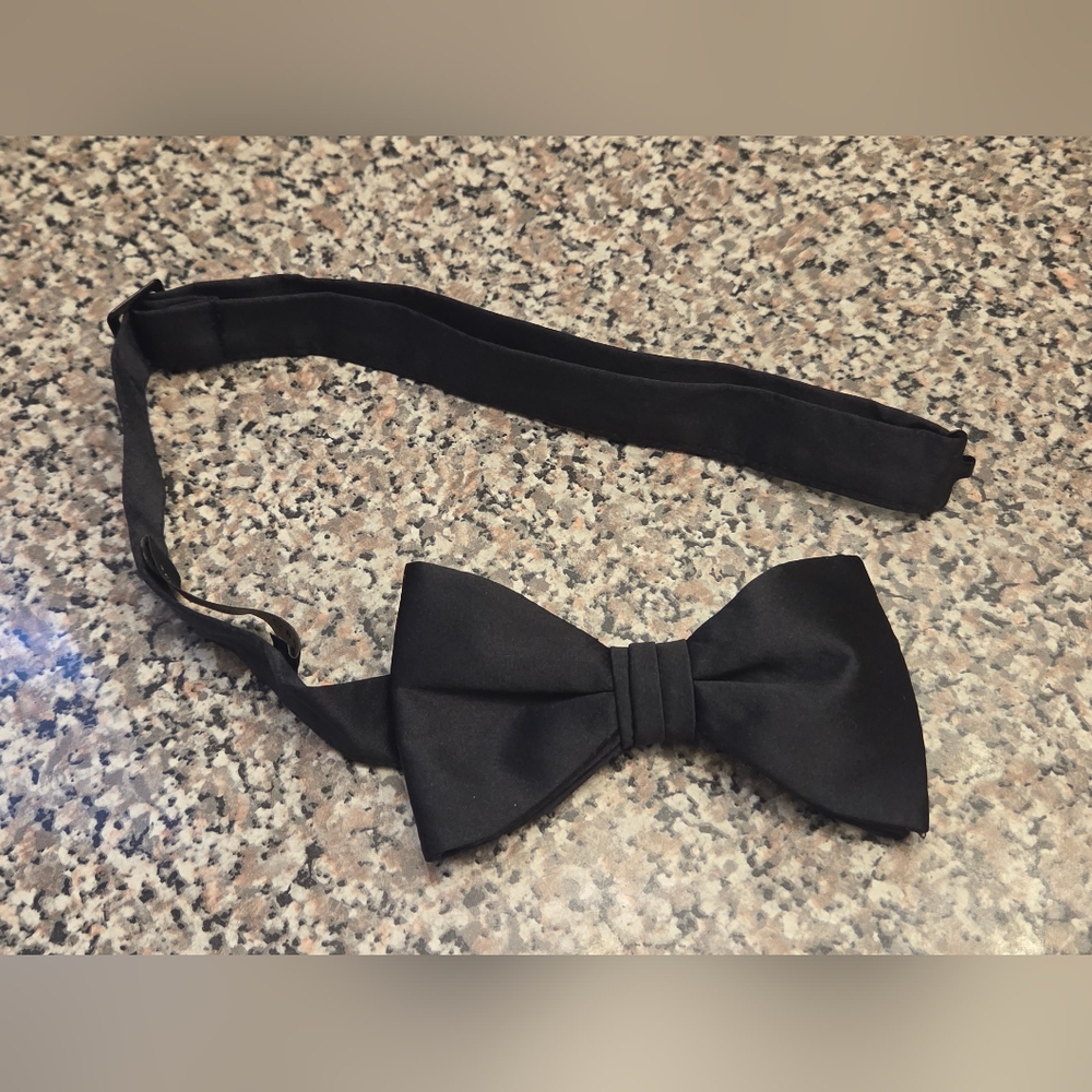 Mens Pronto Uomo Bowtie Black